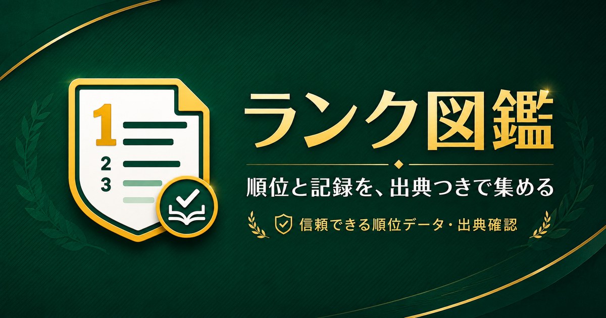 ランク図鑑